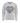 I π ESS White Hip Zip Crew